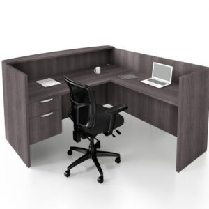 Classic Gallery Reception Desk & Return Package - B6 - Image 1