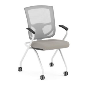 CoolMesh Pro Plus Nesting Chair - Grey Antimicrobial Vinyl