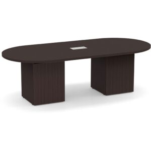 Cube Base Racetrack Boardroom Table - Image 7