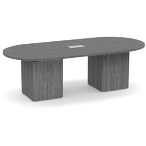 Cube Base Racetrack Boardroom Table - Image 5
