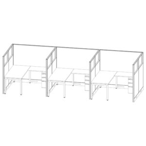 Eclipse 2.0 Cubicle Workstation Package - E3 - Image 2