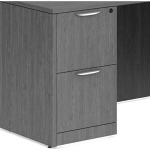 Classic L Shaped Desk with Storage Pedestal - Image 3