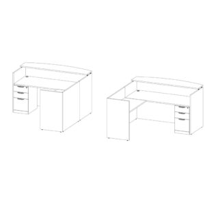 Classic Reception Desk Package - B5 - Image 4
