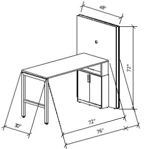 Union Bistro Height Collaboration Table - Image 4