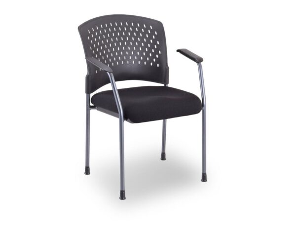 agenda II stackable guest chair with arms