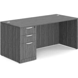 Classic Desk with Storage Pedestal - Image 3