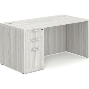 Classic Desk with Storage Pedestal - Image 2