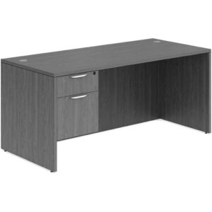 Classic Desk with Storage Pedestal - Image 6