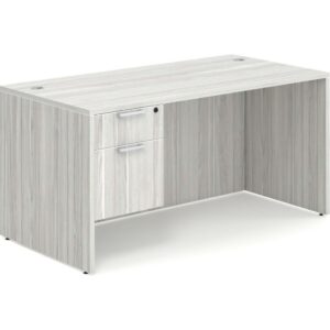 Classic Desk with Storage Pedestal - Image 5
