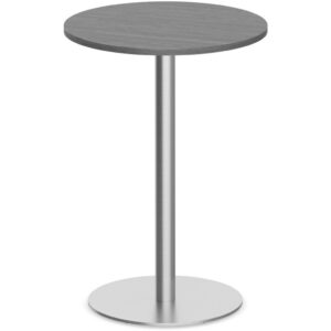 Round Bistro Table with Round Metal Base - Image 5