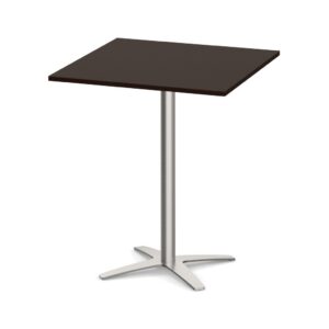 Square Bistro Table with Metal Cross Base - Image 6