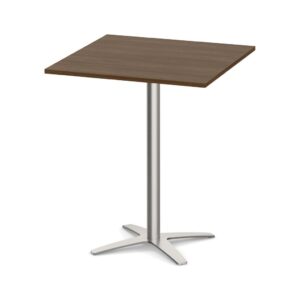 Square Bistro Table with Metal Cross Base - Image 5