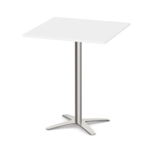 Square Bistro Table with Metal Cross Base - Image 3