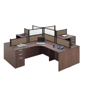 Borders Quad Workstation Package - B9 - Image 1