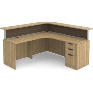 Borders Reception Desk - Left Hand Return - Image 3