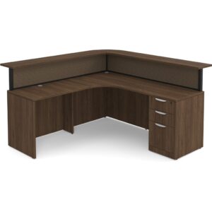 Borders Reception Desk - Left Hand Return - Image 5