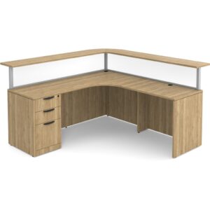 Borders Reception Desk - Right Hand Return - Image 3