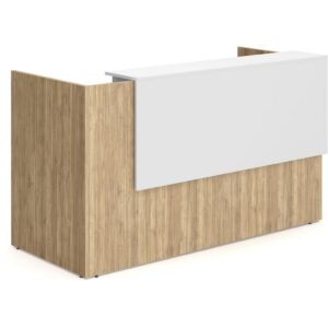 Gallery Reception Desk with Reception Ledge Package - B8 - Image 2