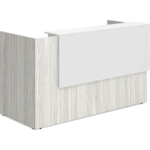 Gallery Reception Desk with Reception Ledge Package - B8 - Image 4