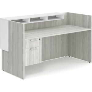 Gallery Reception Desk with Reception Ledge Package - B8 - Image 3
