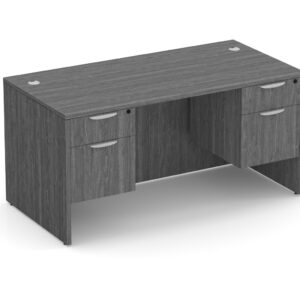 Classic Desk with Double Storage Pedestals - Image 3