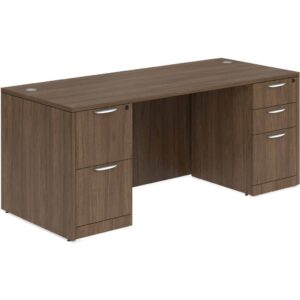 Classic Desk with Double Full Storage Pedestals - Image 6