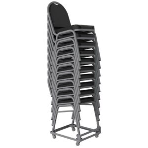 Fabric Stacking Chair - Image 2