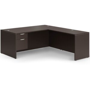 Classic L Shaped Desk with Storage Pedestal - Image 8