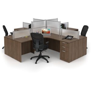 Borders Quad Workstation Package - B9 - Image 2