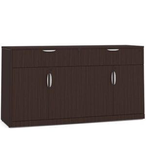 Storage Credenza with Double Buffet Drawers - Image 6