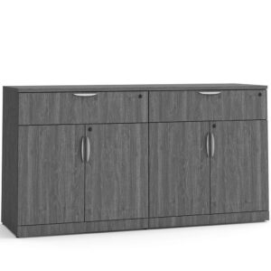 Storage Credenza with Double Buffet Drawers - Image 4