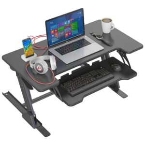 Sit-to-Stand Desk Top Riser - Image 4