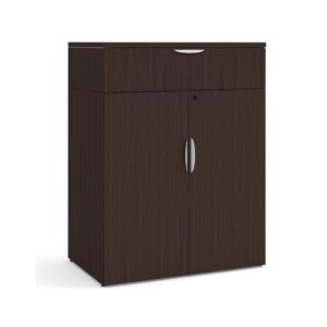 46.5"H Locking Double Door Cabinet with Buffet Drawer - Image 6