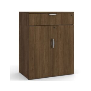 46.5"H Locking Double Door Cabinet with Buffet Drawer - Image 5