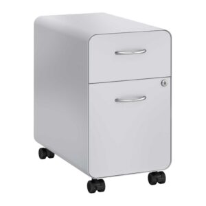 Rounded Metal Mobile Pedestal - Image 3