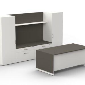 Height Adjustable Executive Desk - Image 5