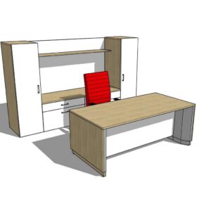 Height Adjustable Executive Desk - Image 2