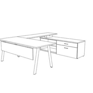 U-Shaped Desk - Image 3